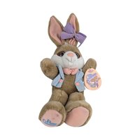 Vintage 1989 Peter Cottontail Plush: Applause Easter Bunny Stuffed Animal