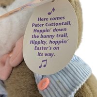 Vintage 1989 Peter Cottontail Plush: Applause Easter Bunny Stuffed Animal