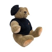 Vintage 1982 Bialosky Artist Bear: Gund Teddy with French Beret & Sweater