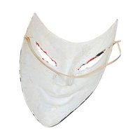 Vintage 1990s Venetian Carnival Mask: Handmade Papier-Mâché Wall Art, Italy