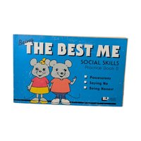 Vintage 1992 Social Skills Workbook: Being The Best Me, Homeschool Teacher Resource