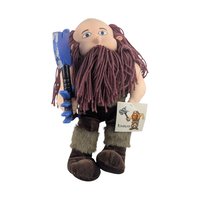 Vintage 1990s Ragnar Plush Doll: Minnesota Vikings NFL Mascot Toy