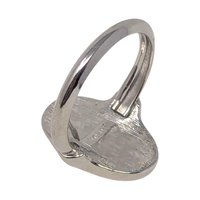 Vintage Avon Abalone Shell Ring: Silver Tone Adjustable Band