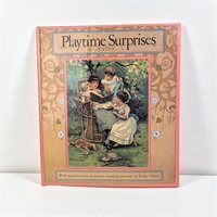 Vintage 1985 "Playtime Surprises" Book: Ernest Nister Interactive Hardcover
