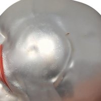 Vintage Upside Down Man Ornament: German Style Blown Glass Figurine