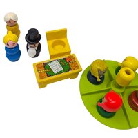 Vintage 1971 Fisher-Price Schoolhouse: Little People Toy Playset #923