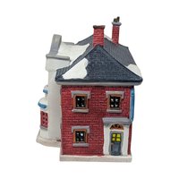 Vintage 1994 Lemax The Old Bull and Bear: Dickensvale Lighted Christmas Village Pub