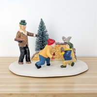 Vintage Lemax Dickensvale Accessories: Your Choice of Village Figurines & Scenery