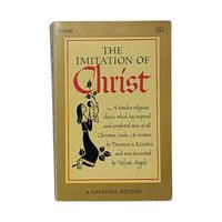1953 The Imitation of Christ Book: Thomas à Kempis Cardinal Edition