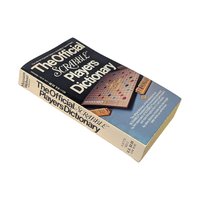 Vintage 1978 Scrabble Players Dictionary: First Edition Game Reference Book