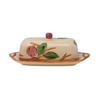 Vintage Franciscan Apple Butter Dish: Made in England Pottery