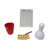 Vintage 1971 Spare-Time Bowling: Lakeside Complete Table Top Dice Game