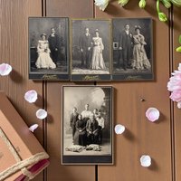 Gozanski Cabinet Card Set: 4 Vintage Superior WI Portraits