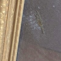 Vintage Egyptian Papyrus Painting: King Tut and Ankhesenamun