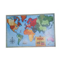 Vintage 1986 Risk & Castle Risk Game: Parker Brothers Combo Set