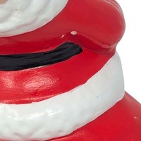 Vintage Handpainted Santa Mrs Claus Figurines: Ceramic Christmas Decor Set