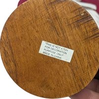 Vintage Christmas Caroler Figure: 12.5-Inch Woman in Red Dress Holiday Decor