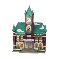 Vintage 1988 Dept 56 City Hall Building: Christmas in the City Village Collection