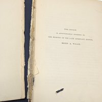 Antique Bartlett's Familiar Quotations Book: Antique Brown Cloth Decorative Gilt Spine