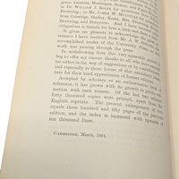 Antique Bartlett's Familiar Quotations Book: Antique Brown Cloth Decorative Gilt Spine