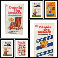 Vintage Dennis the Menace Comic Book Set: 1960s-70s Hank Ketcham Softcovers