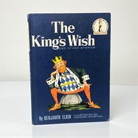 1960 The King's Wish Book: Benjamin Elkin Beginner Books Hardcover