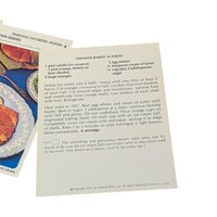 Vintage 1970 Betty Crocker Recipe Library: Green Plastic Box with Card Set