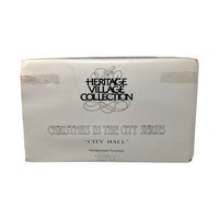 Vintage 1988 Dept 56 City Hall Building: Christmas in the City Village Collection