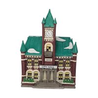 Vintage 1988 Dept 56 City Hall Building: Christmas in the City Village Collection