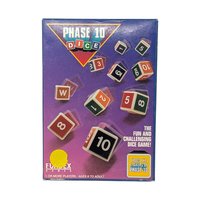 Vintage 1993 Phase 10 Dice Game: Fundex Games Strategy Party Game