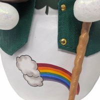 Vintage 2000 Irish Snowman Figure: Possible Dreams Celtic Collection