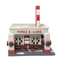 1999 St. Nicholas Square Service Station: Art Deco Gas Station Building (Imperfect)