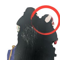 Vintage Resin Cast Iron Stocking Holder: Whimsical Trio of Santas