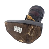 Vintage Handcrafted Wooden Nefertiti Style Bust: Made in China