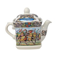 Vintage Sadler King Arthur Porcelain Teapot: Sir Lancelot of the Round Table Camelot Decor