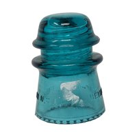 Antique and Vintage Glass Insulator Choice: Hemingray Brookfield Locke Industrial Decor