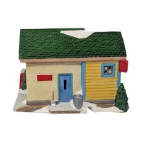 Vintage 1997 Junction Cafe Lighted Building: Seasonal Specialties Village