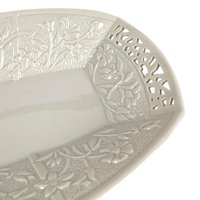 Vintage Lenox Jasmine Reticulated Oblong Serving Tray