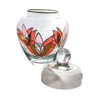 Vintage Hand-Decorated Apothecary Jar