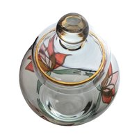 Vintage Hand-Decorated Apothecary Jar