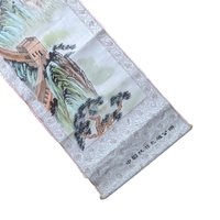 Vintage Great Wall of China Scroll Print