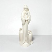 Vintage Haeger Pottery Madonna with Child Planter