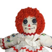 Vintage Handmade Raggedy Ann Doll