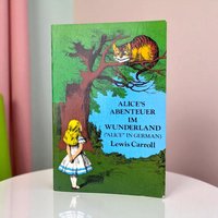 1974 Alice's Abenteuer im Wunderland, German Lewis Carroll Book