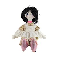 Vintage Large Handmade Paper Mache Doll
