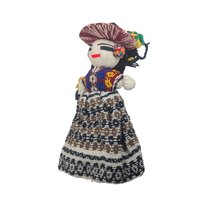 Vintage Guatemalan Folk Art Doll