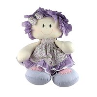 Vintage 19" Handmade Cloth Doll