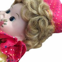 Vintage 19" Harlequin Jester Doll