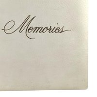 Vintage Memories Large Gold Embossed Cream Photo Album