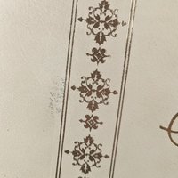 Vintage Memories Large Gold Embossed Cream Photo Album